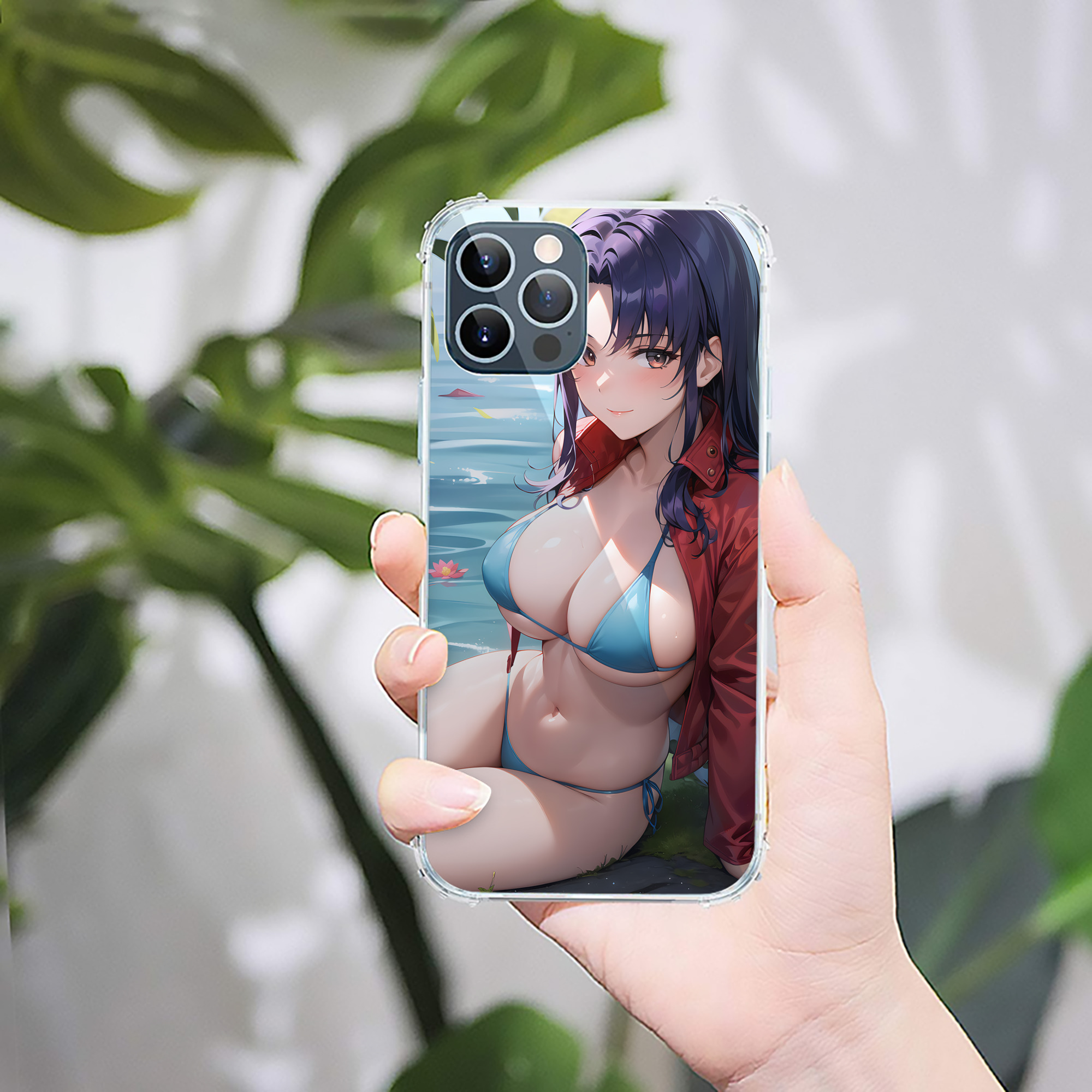 （画像用） EVA 新世紀エヴァンゲリオン 【iPhone 12シリーズ対応】透明スマホケース（クリアソフトケース）